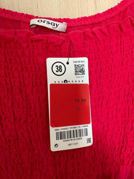 Šaty orsay, orsay,38