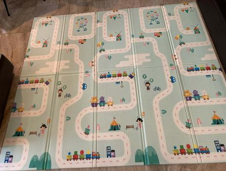 Nová vzdelávacia skladacia penová podložka 200x180, 