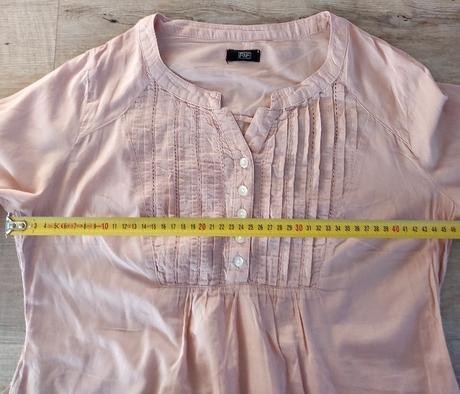 Tenká blúzka v predĺženom strihu, f&f,40