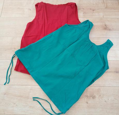 2x bavlnené letné tielko c&a, c&a,l