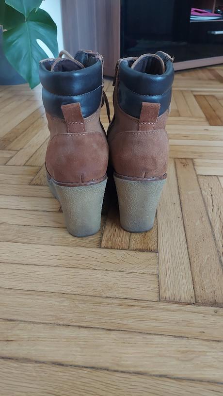 Portugalské kožené čižmy 40, 40