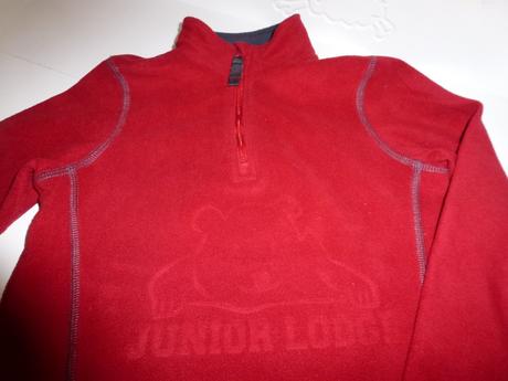 Tenšia flísová mikina, lupilu,110