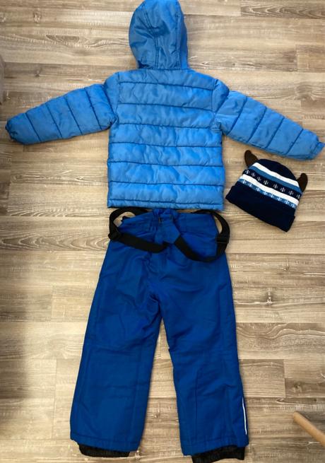 Zimné oteplovačky+čiapka veľ.98/104, lupilu,98