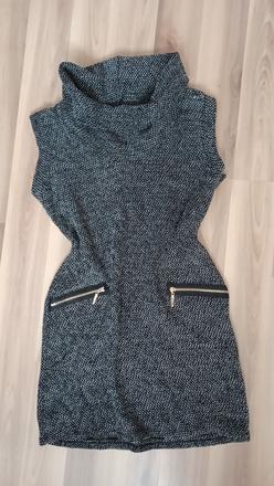 Šaty,  predĺžená vesta, s