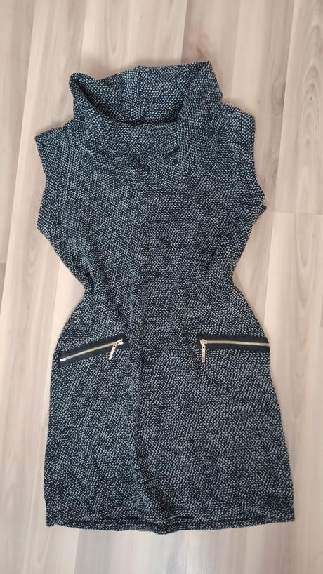 Šaty,  predĺžená vesta, s