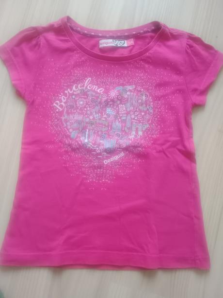 Tričko desigual top stav 5/6 rokov, desigual,116