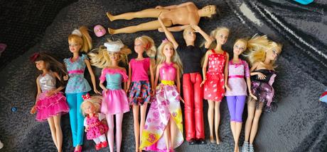 Sada bábik barbie, simba, 