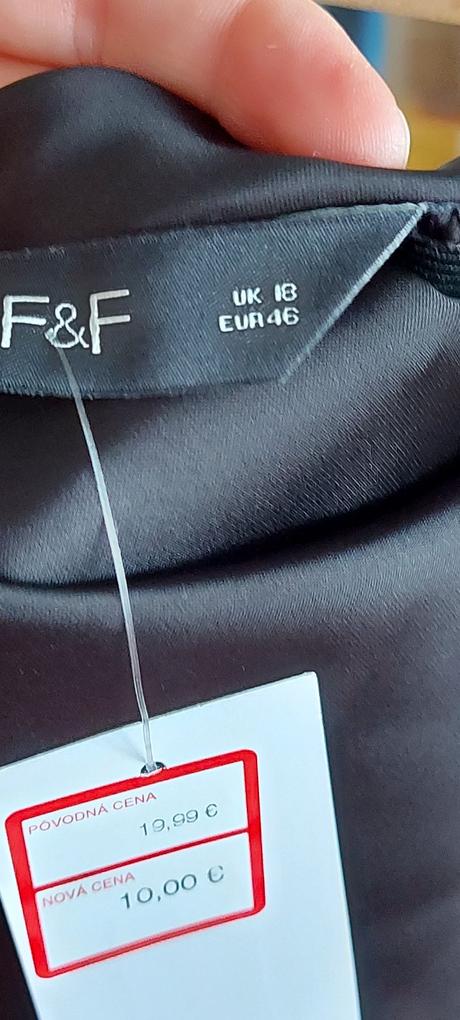 Dlhá lesklá sukňa veľ. 46, f&f,46