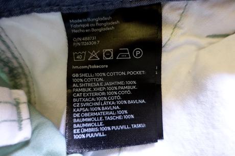 Bavlnené kraťasky h&m, h&m,140