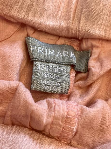 Dievčenské šortky ružové primark (86), primark,86