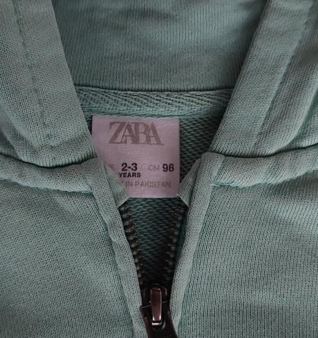 Zelena mikina zara, zara,98