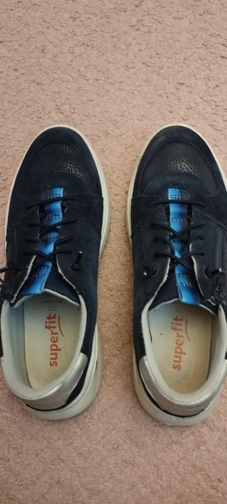Ponúkam na predaj modré poltopánky 39, superfit,39
