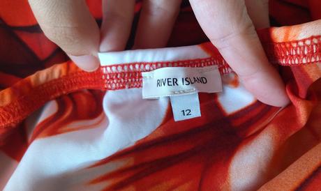 Ľahká maxi sukňa, river island,l