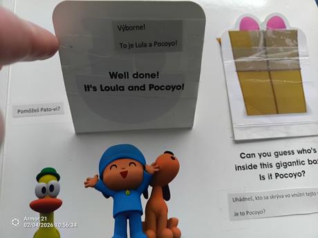 Pocoyo time to play board book, 