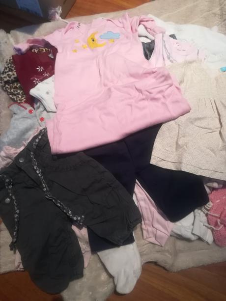 Jesenný balík dievča 56 - 68 už aj s poštou 32 ks, 68–80