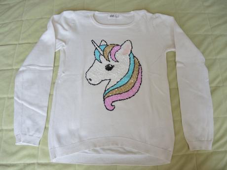 Svetrík s koníkom, h&m,122