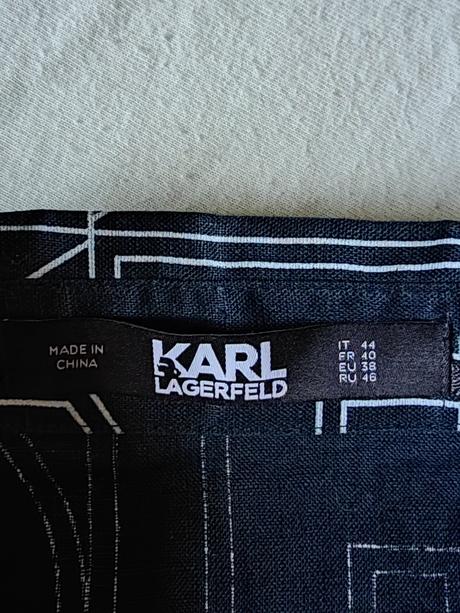 Karl lagerfeld originál dlhá lanová kosela, l