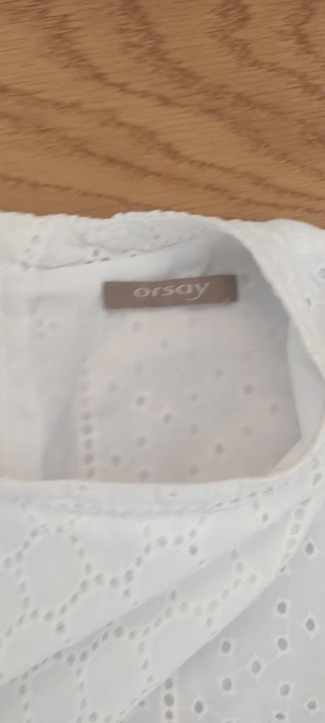 Biele šaty orsay, orsay,m