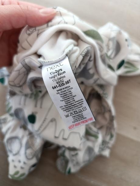 Next pyžamko, next,92