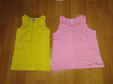 Tielka 4ks hm (116/122/128-malo nosene, h&m,116