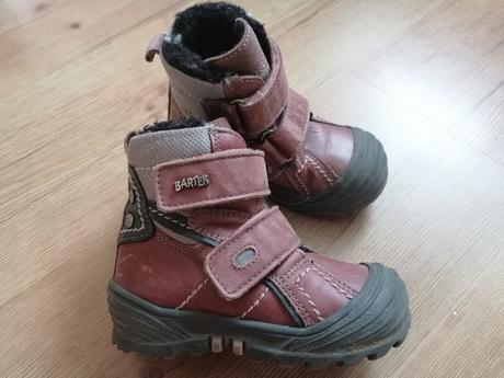 Kožené teplé čižmy/snehule bartek, bartek,23