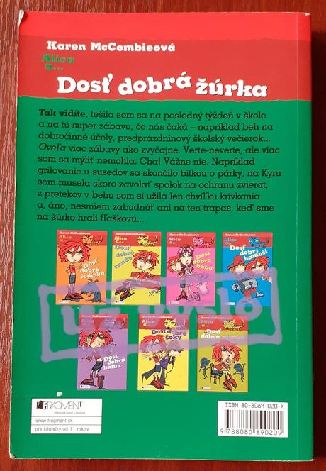 Alica a... dosť dobrá žúrka, karen mccombieová,