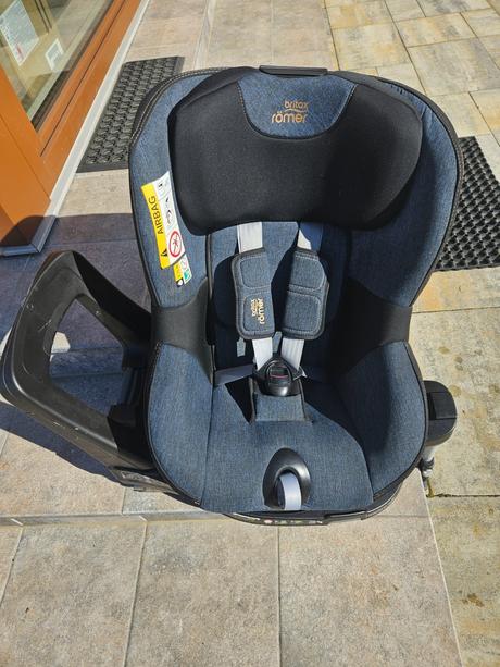 Autosedacka britax dualfix m i size blue marble, britax