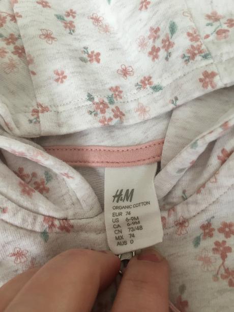 Teplákový overal, h&m,74