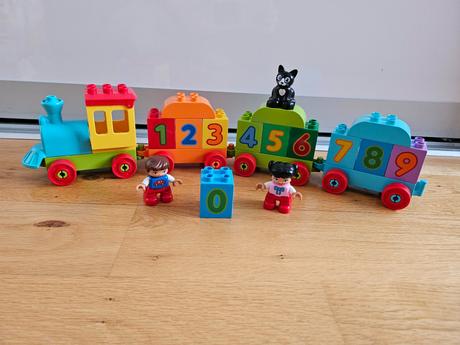 Lego duplo vlacik cisla, 