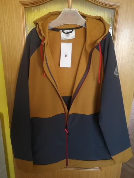 Spyder pánska nepremokavá mikina veľkosť xxl, xxl