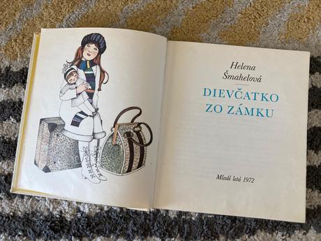 Dievčatko zo zámku-prvé vyd. 1972,