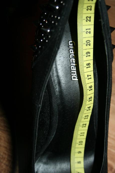 Nepoužité čierne štýlové lodičky, graceland,36