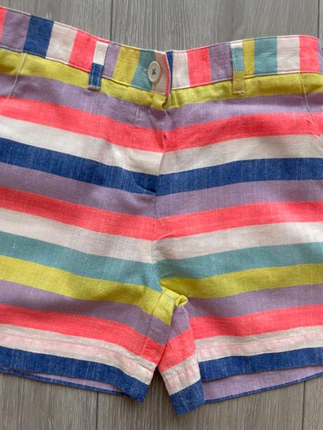 Pruhované šortky boden, mini boden,134 / 140