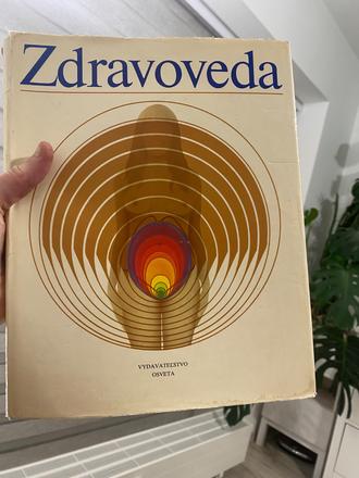 Obrovská stará retro kniha zdravoveda osveta 1980, 
