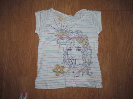 Tričko s vílou v. 110, marks & spencer,110