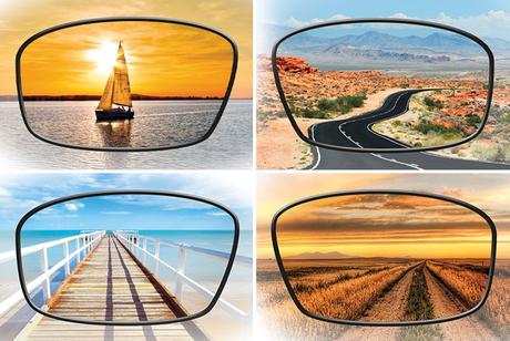 Cyklistické polaroidové značkové okuliare, 