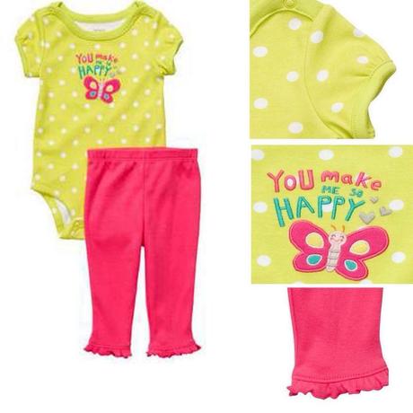 Neonkový veselý setík 24m, carter's,92