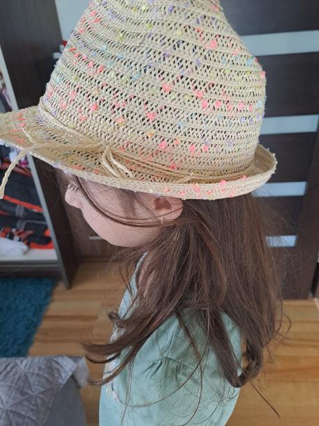 Slamený klobuk 116/122, h&m,116