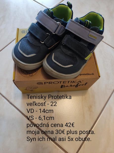 Tenisky - protetika, protetika,22