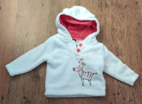 Mikina  chlpatkova 62/68, lupilu,62