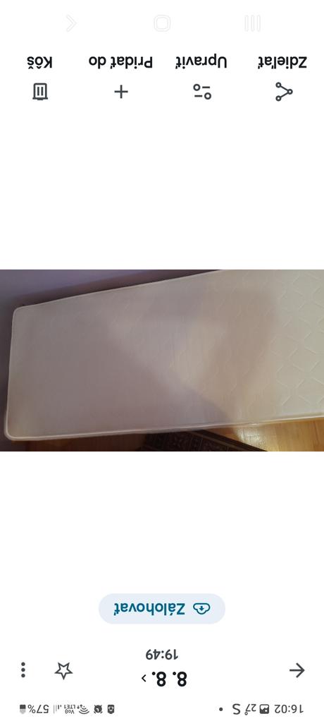 Matrac 80x195x15, šírka (cm): 80,dĺžka (cm): 200