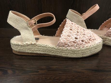 Pastelovo ruzove espadrilky, veľkosť 36, 36