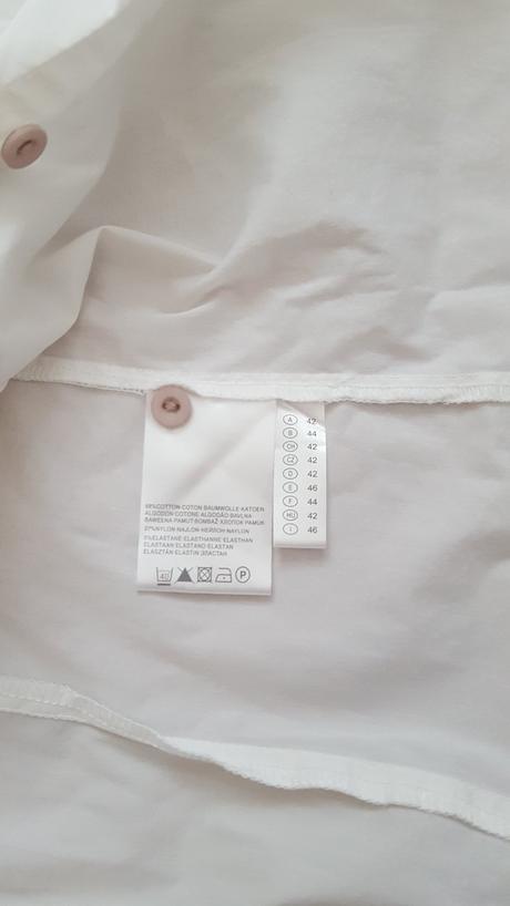 Biela košeľa, č.42, c&a,42