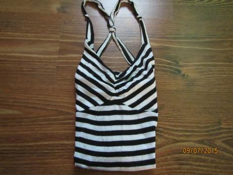 Ciernobiely topik, tielko, s