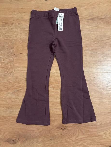 Lindex zateplené zvonove leginy 104, lindex,104