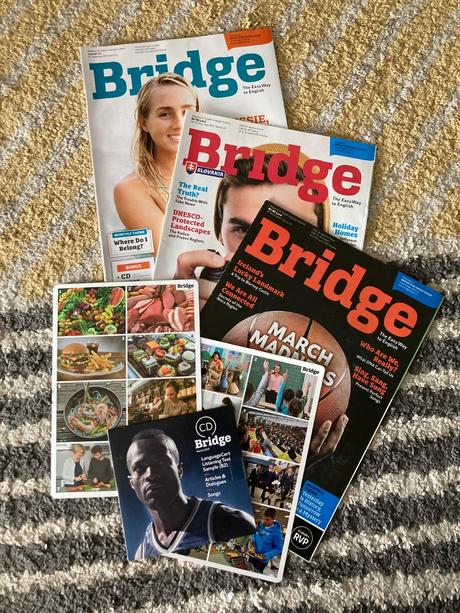 Časopis bridge, cd a karty, 