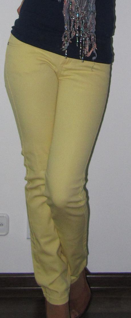 Žlté nohavice okay, okay,36