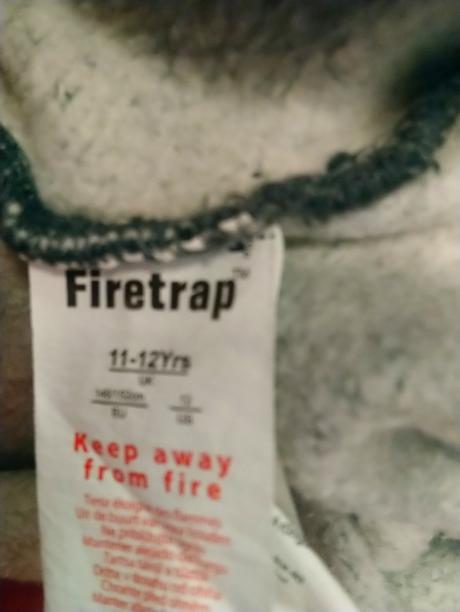Tmavo sivá mikina na zips, firetrap, 140-146 cm, 146