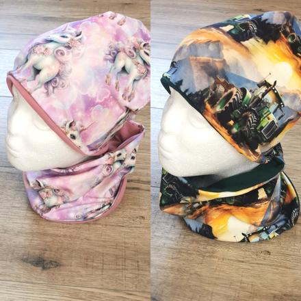 Set čiapka plus nakrcnik, 62 - xs