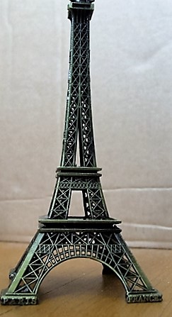 Kovova eifelova veza - 10 cm, 